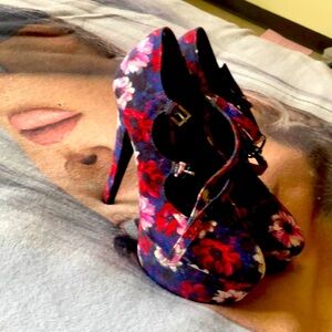 Floral High Heels by Quipid
